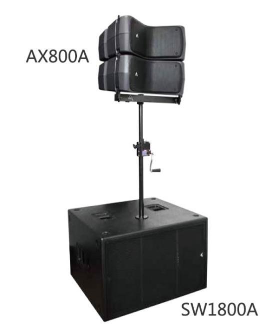 AXIOM奧思美大功率無(wú)源音柱線(xiàn)陣音箱